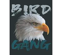 Eagle Bird Gang Funny Philadelphia S: Daily Notebook - Large size 8.5 x 11 inches, 100 Pages