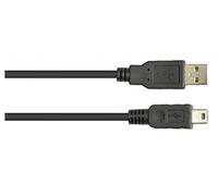 Eagle Black 5 m USB Male A to USB Mini Lead