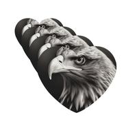 Eagle black and white Car Air Fresheners Cards 4 Pcs Hanging Fragrance Scented Cards Long-Lasting Car Aromatherapy Tablets for Wardrobe Bathroom Car Interior Mirror Pendant Gifts
