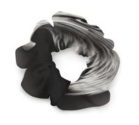 Eagle Black And White Satin Scrunchies Elastic Hair Bands Exquisite Soft Jumbo Scrunchy Thick Fashion Hair Ties Cute Satin Hair Scrunchies for Women Hair Accessories Gift