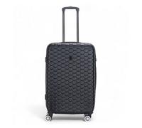 Eagle Black Expandable Hard Shell Abs 8 Wheel Luggage Travel Medium Holiday Bags Suitcase