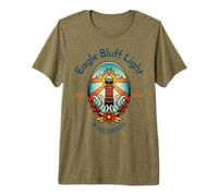 Eagle Bluff Light Lighthouse Wisconsin Premium T-Shirt