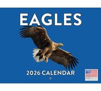 Eagle Calendar 2026 Monthly Wall Calender 12 Month | American Made In The USA