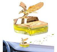 Eagle Car Air Freshener, Odor Eliminator Diffuser, Electroplated Perfume Decor, 3.66 x 3.66 Inches, Aromatherapy Accessory for a Fresh and Fragrant Driving Experience