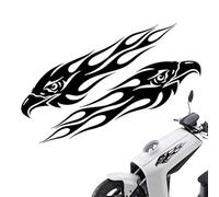 Eagle Car Decal - Vehicle Stickers - Automotive Decals, Flame Eagle Sticker, Motorcycle Decal, Motorcycle Sticker, Car Exterior Accessories