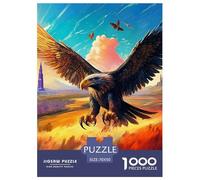Eagle Carefully Designed Jigsaw Puzzle for Mindful Home Activities, Built Around Fantasy to Encourage Patience Concentration And Meaningful Screen Free Time 70x50cm/1000pcs
