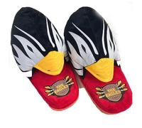 Eagle Cartoon Plush Slippers, Winter House Slipper Shoes with Bold Animal Design, Cozy Fluffy Indoor Cotton Footwear for Adults, Novelty Warm Half-Wrap House Sllipper for Men and Women, Size 27-29cm