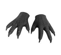 Eagle Claw Gloves Latex Bird Paw Glove Parrot Talon Claw Gloves Realistic Animal Hand Cover Point Nail Beast Devil Monster Glove Halloween Fancy Dress Costume Accessories