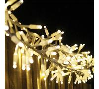 Eagle Connect Cluster Lights White Rubber IP65 Warm White 10M