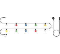 Eagle Connect Festoon Black Rubber Ip44 10M/10X2W Coloured Lamps
