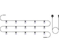 Eagle Connect Festoon Black Rubber Ip44 5M/15X2W Colour Changing Lamp