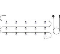 Eagle Connect Festoon Black Rubber Ip44 5M/15X2W Cool White Opaque Lamps