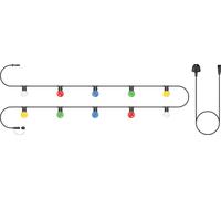 Eagle Connect Festoon Black Rubber IP65 5m/10x2w Coloured lamps