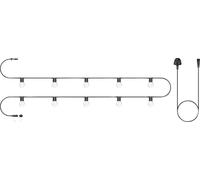 Eagle Connect Festoon Black Rubber IP65 5m/10x2w Cool White Clear lamps