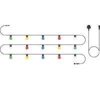 Eagle Connect Festoon Black Rubber IP65 5m/15x2w Coloured lamps