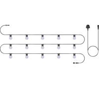 Eagle Connect Festoon Black Rubber IP65 5m/15x2w Cool White Opaque lamps