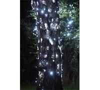 Eagle Connect Outdoor 320 LED Fairy String Lights, Black Rubber Cable, 230V Mains Powered, IP65 Waterproof, Festive, Christmas Commercial Domestic Decorations, Weddings, Garden, Party