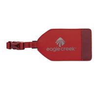 Eagle Creek Bi-Tech Luggage Tag: Red Colour: Red