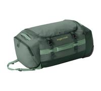 Eagle Cr argo Hauler Wheeled Duffel Bag 110L Sycamore Green | Rolling holdall, heavy-duty wheels, adjustable pull handles, stowable rucksack straps, water-resistant coated fabric