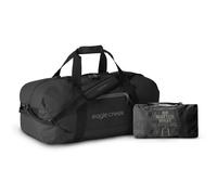 Eagle Creek No Matter What Duffle Bag 60L I Heavy Duty & Packable Travel Holdall I Sustainable Travel Bag with Trolley Sleeve I 60L Capacity I Black