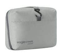 eagle creek Pack-It Hanging Toiletry Kit - Dual Compartment Toiletry Kit for Keeping Small Items Organized - Water Resistant - Top Grab Handle - Zipper Pouch, Storm Grey, One Size
