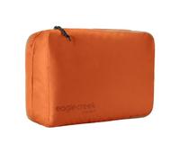 Eagle Creek Pack-It Isolate Clean/Dirty Packing Cube, Medium, Mandarin | Dual Compartment Packing Cubes for Optimizing Luggage Space, Lightweight, Recycled Fabric, Washable
