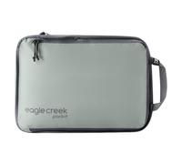 Eagle Creek Pack-It Isolate Compression Cube - Lightweight Compression Cube for Optimizing Luggage Space - Easy-Grab Zipper - Convenient Top Handle - Recycled Materials - Small, Storm Grey, M, Casual