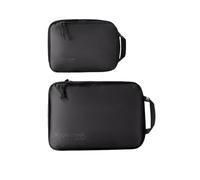 Eagle Creek Pack-It Isolate Compression Packing Cubes S/M I Ultralight 2-Piece I Up to 70% Space Saving I Ocean Recycled I Black