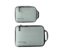 Eagle Creek Pack-It Isolate Compression Packing Cubes S/M I Ultralight 2-Piece I Up to 70% Space Saving I Ocean Recycled I Storm Grey