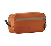 Eagle Creek Pack-It Isolate Quick Trip - Compact Travel Toiletry Bag for Optimizing Luggage Space - Lightweight - Water-Resistant - Easy-Grab Zipper - Sustainable Materials - X-Small, Mandarin