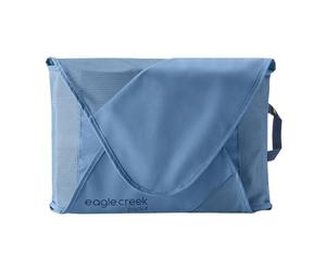 Eagle Creek Pack-It Original Garment Folder - Travel Garment Bag with Compression Wings to Maximize Luggage Space - Convenient Top Handle - Quick Drying Material - Blue Dawn - Large