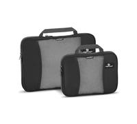 Eagle Creek Pack-It Original Packing Cubes for Travel - Durable, Ultra-Lightweight Suitcase Organizer Bags with 2-Way Zippers & Grab Handles, Black, Set S/M