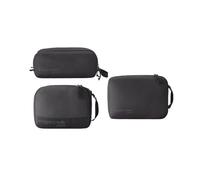 Eagle Creek Pack-It Overnight Set I 3-Piece for Weekend Trips I Packing Cube, Clean/Dirty Cube & Quick Trip Bag I 100% Recycled I Black