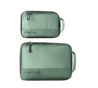 Eagle Creek Pack-It Reveal Compression Packing Cubes S/M I 2-Piece Set with Mesh Window I Up to 70% Space Saving I 100% Recycled I Willow