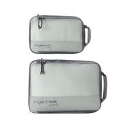 Eagle Creek Pack-It Reveal Compression Packing Cubes S/M I 2-Piece Set with Mesh Window I Up to 70% Space Saving I 100% Recycled I Storm Grey
