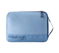 Eagle Creek Pack-It Reveal Cube - Lightweight Packing Cubes for Optimizing Luggage Space - Easy to Carry - Translucent Fabric - Water-Resistant - Easy Grab Zipper - Medium - Blue Dawn