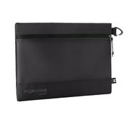 Eagle Creek Pack It Reveal Sack - Compact Storage Sack for Electronics & Small Accessories - Quick-Attachment Hook - Mesh Fabric Build - Zippered Travel Pouch - Quick-Dry Material - Black