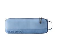 Eagle Creek Pack-It Reveal Slim Cube M - Compact Travel Organizer for Hair Styling Tools, Belts, & Small Items - Travel Accessories - Blue Dawn