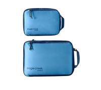 Eagle Creek Pack-It Specter Compression Packing Cubes - Durable, Ultra-Lightweight and Water-Resistant Ripstop Fabric Suitcase Organizer Bags for Clothing and Gear, Blue Dawn - Isolate (New), S/M