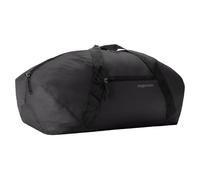 Eagle Creek Packable Duffel Bag for Travel Made with Durable Lightweight 100% Recycled Ripstop Fabric with Shoulder Straps, Long-Lasting Odor Protection, Black, One Size
