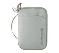 eagle creek Stash Radio Frequency Identification Passport Wallet - RFID Blocking, Travel Organizer, Secure Zip, Unisex Design, 367 Storm Grey