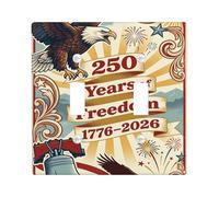 Eagle Double Light Switch Cover Plate, Patriotic Vintage Bell Stars Independence Day Red Plastic Standard Size Switch Plate Decorative for Bedroom Bathroom Kitchen Entrance Decor