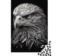 Eagle Drawn 1000 Piece Jigsaw Puzzle for Adults-Puzzles Teenagers Paper Puzzles- Relax Puzzles Games-Brain Teaser Puzzle 1000pcs (38x26cm)