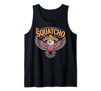 Eagle El Squatcho Poncho America Funny Eagles Kids Eagles Tank Top