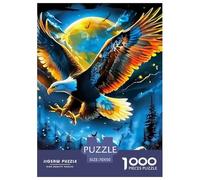 Eagle Elegant Jigsaw Puzzle Made for Unhurried Leisure Time, Presenting Fantasy with Understated British Charm And A Balanced Visual Rhythm 70x50cm/1000pcs
