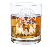 Eagle Engraved Whisky Glass Etched Eagle Drinkware Gift for Eagle Animal Lovers Birthday Gift for Her Him Eagle Gift Animal Lover Engraved Whisky/Whiskey Glass Eagle Scotch Whisky Glass Eagle Gift