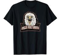 Eagle Fang Karate Distressed T-Shirt Short-Sleeved Shirt Top Sweatshirt(Small)
