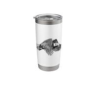 Eagle Flying American Bald Large Hawk Birds Predator Raptor Stainless Steel Insulated Tumbler