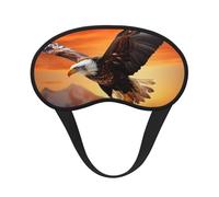 Eagle Flying in The Sunset Sleep Mask for Men Women Blackout Eye Masks for Sleep, Relaxing Zero Pressure Night Blindfold Soft Breathable Eye Cover for Travel, Night Work, Nap, Office