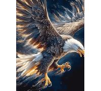 Eagle Flying Over The Mountains 300 Piece Jigsaw Puzzle for Adults Teens Wildlife Pet Post Work Wind Down Mind Calming Whimsical Design for Friends 300 PCS